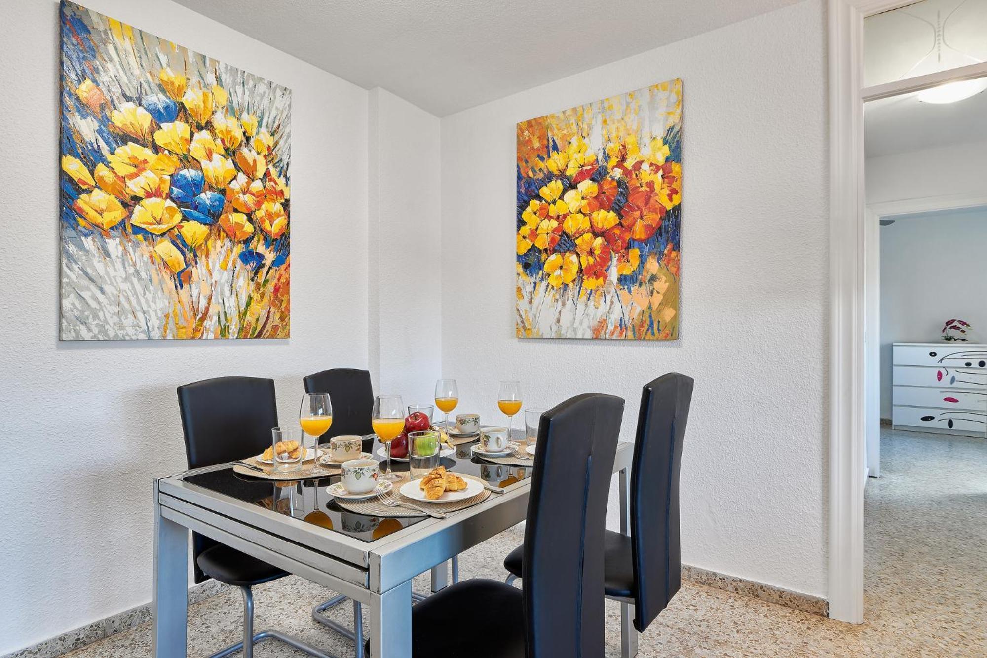 Luminoso Apartamento/ 5 Minutos De La Playa Malaga Luaran gambar