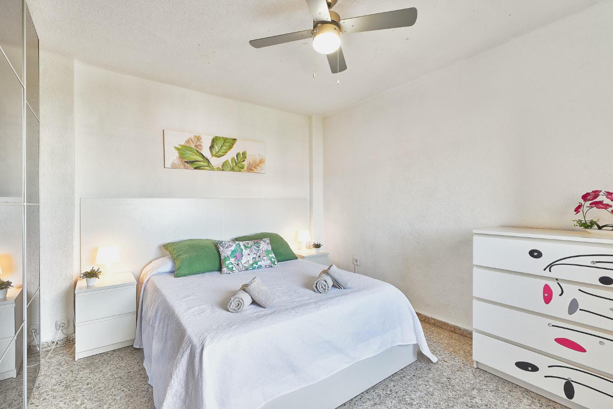 Luminoso Apartamento/ 5 Minutos De La Playa Malaga Luaran gambar